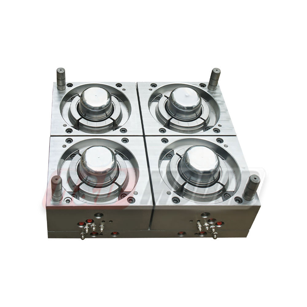 4-Cavity 500 ml Thin-Wall Food Container Mold