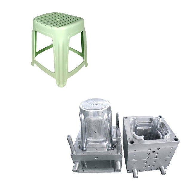 Stackable Plastic Stool Injection Mold