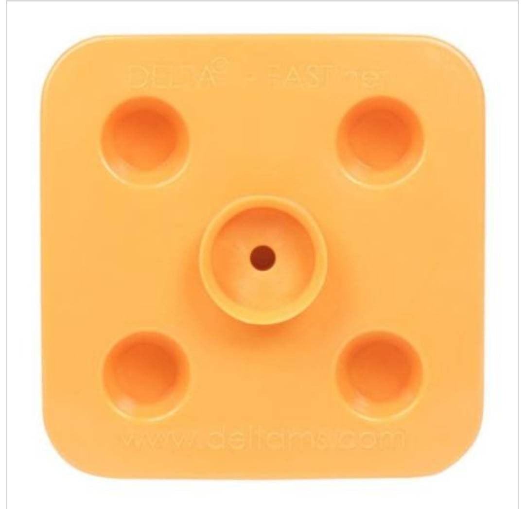 4-Cavity Square Plastic Base Injection Mold