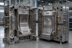 U-Shaped Ambient Light Floor Stand for 43–65 Inch Displays