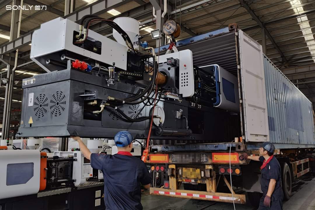 Precision processing equipment at SONLY factory